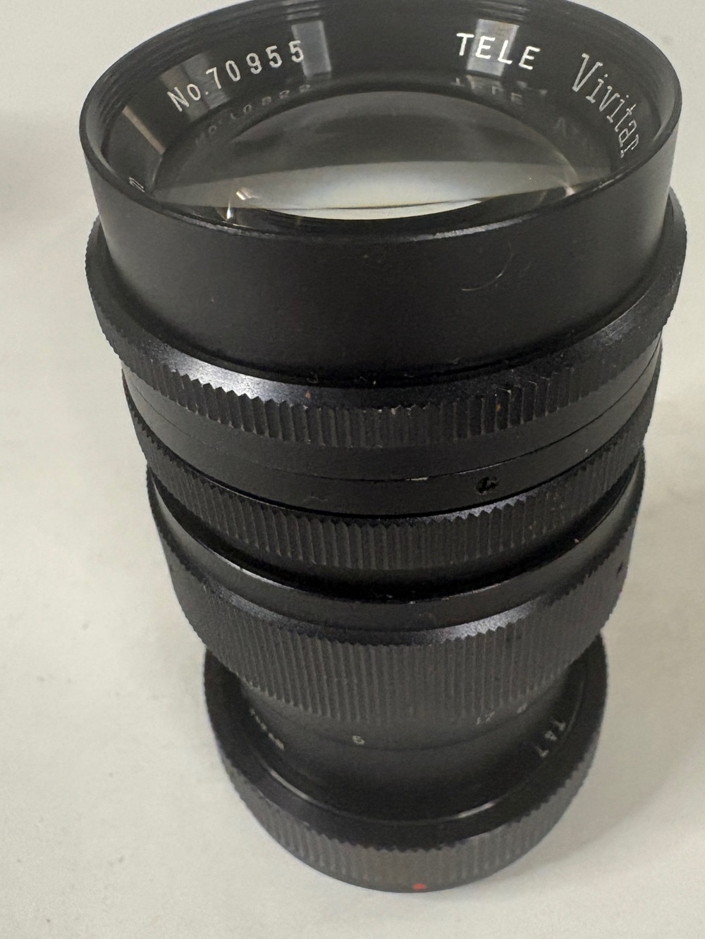 VTG Vivitar 135mm f/3.5 TELE Manual Focus Camera Lens Japan